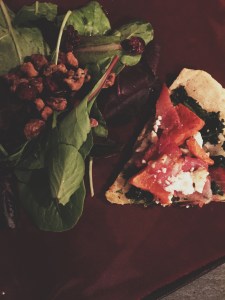 Perfectly paired with mixed greens, walnuts and cranberries.